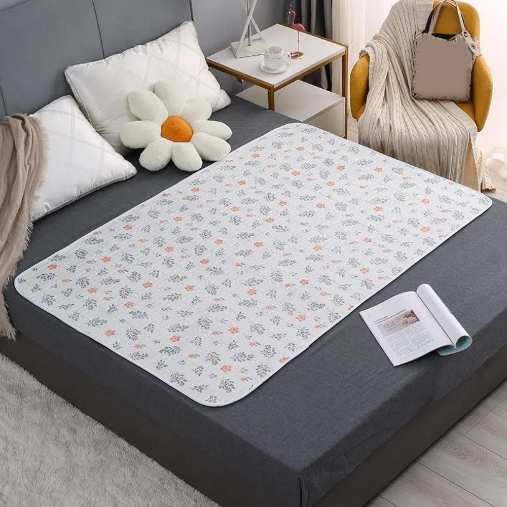 Diaper Pail Odor - ソフト防水ベビー尿マット洗える花柄寝具尿パッド通気性ベッドプロテクターおむつ幼児