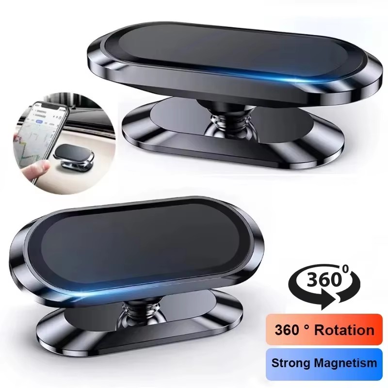 Mobile Hanger Arm - 360 ° マグネット式車載スマホホルダー 磁石 スマートフォン 携帯スタンド