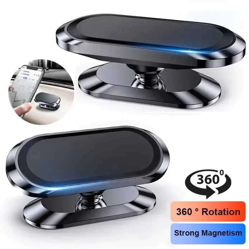 Mobile Hanger Arm - 360 ° マグネット式車載スマホホルダー マグネット式スマートフォンモバイルスタンド セルGPSサポート iPhone