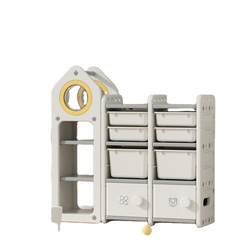 Baby Bookshelf Small - カスタムベビー室内家具おもちゃオーガナイザー子供用収納ボックスラック引き出しプラスチック製小型本棚子供用おもちゃ収納キャビネット