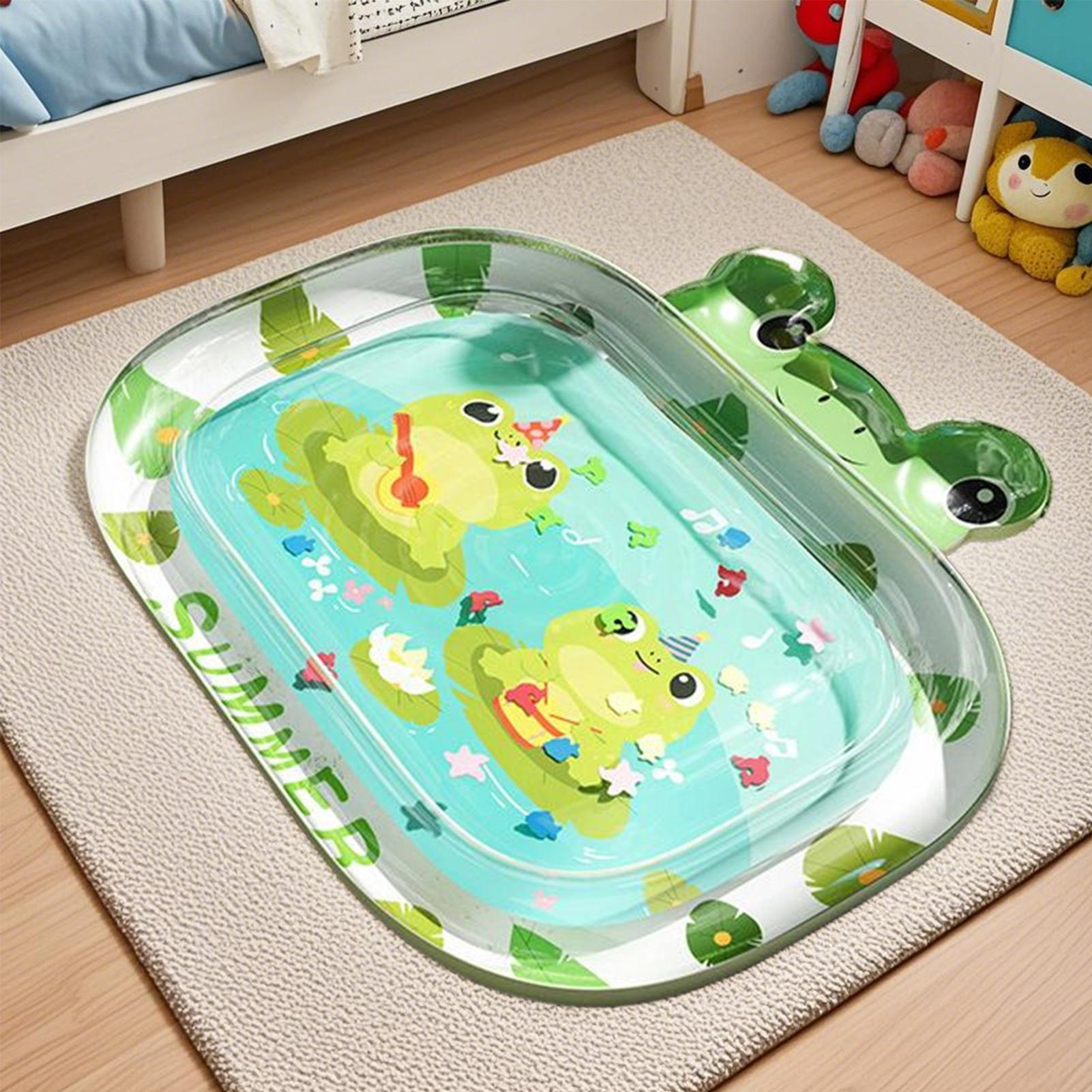 Baby Nursery Water - インフレータブルウォーターマットかわいい赤ちゃん感覚おもちゃ幼児ジムアクティビティビーチ保育園旅行バスプール保育園屋外キャンプ