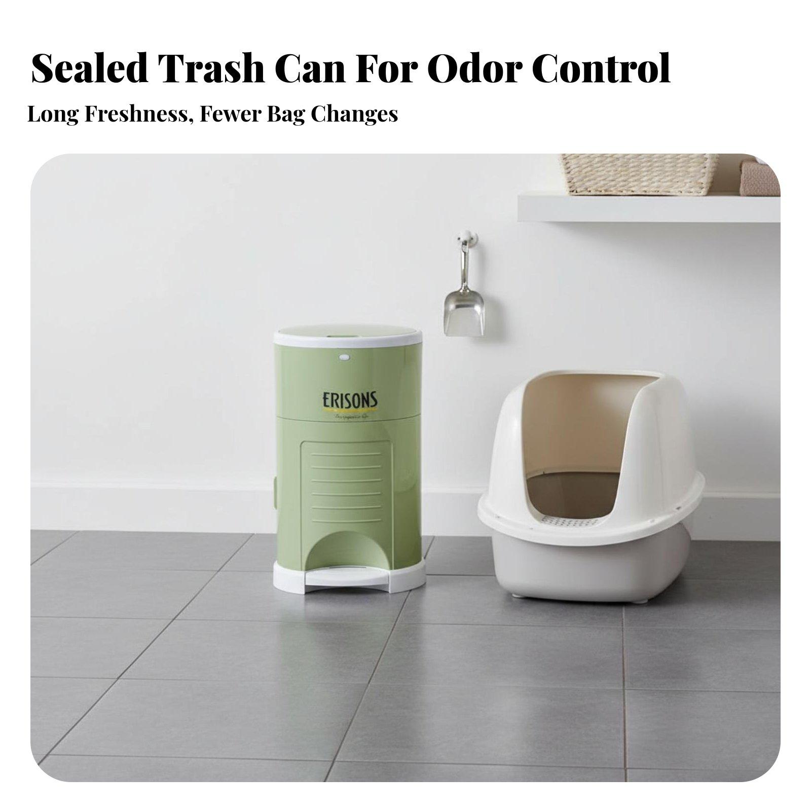 臭いを遮断するおむつペール トリプルバリア設計 乳児用おむつ - Diaper Pail Odor のレビューと価格