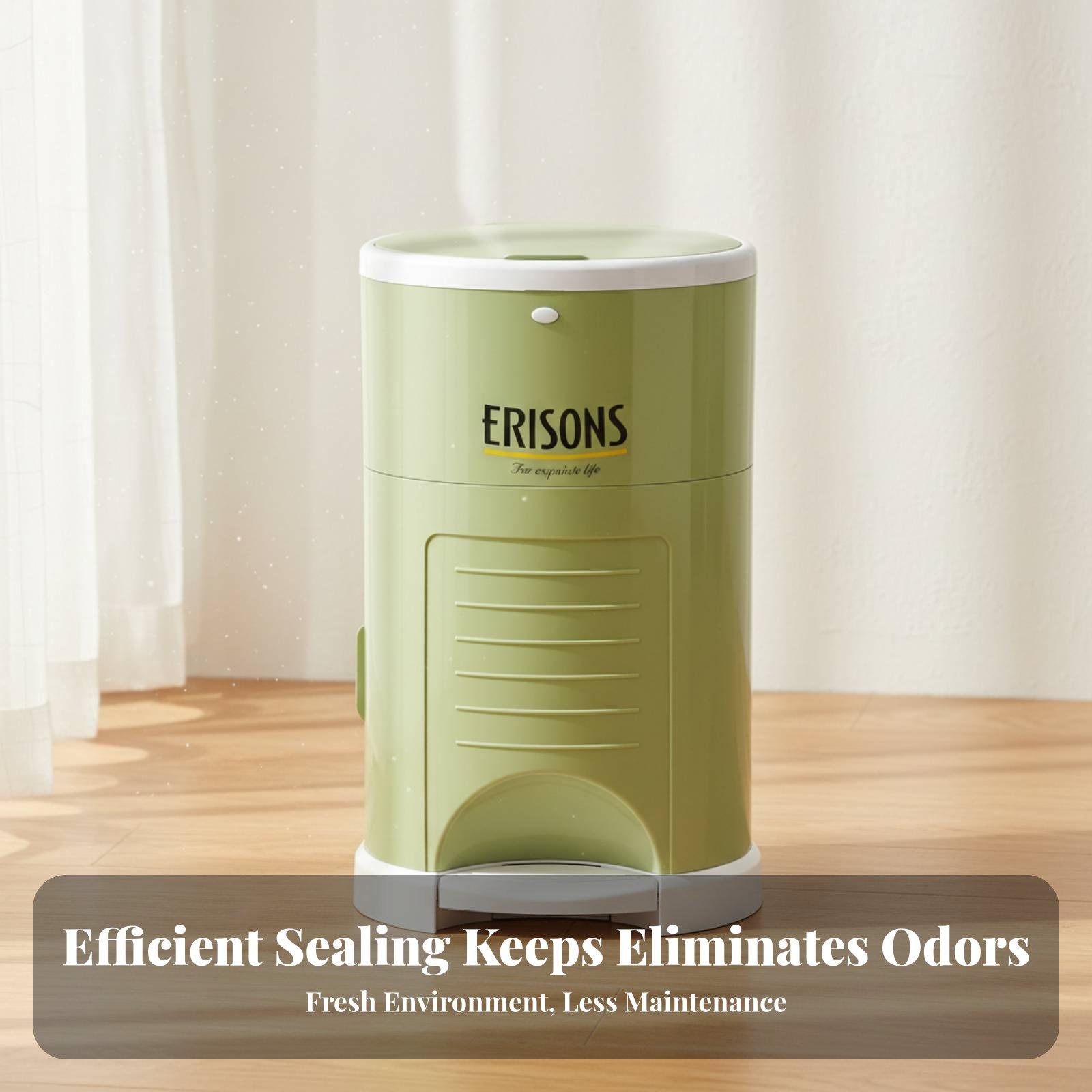 臭いを遮断するおむつペール トリプルバリア設計 乳児用おむつ - Diaper Pail Odor のレビューと価格