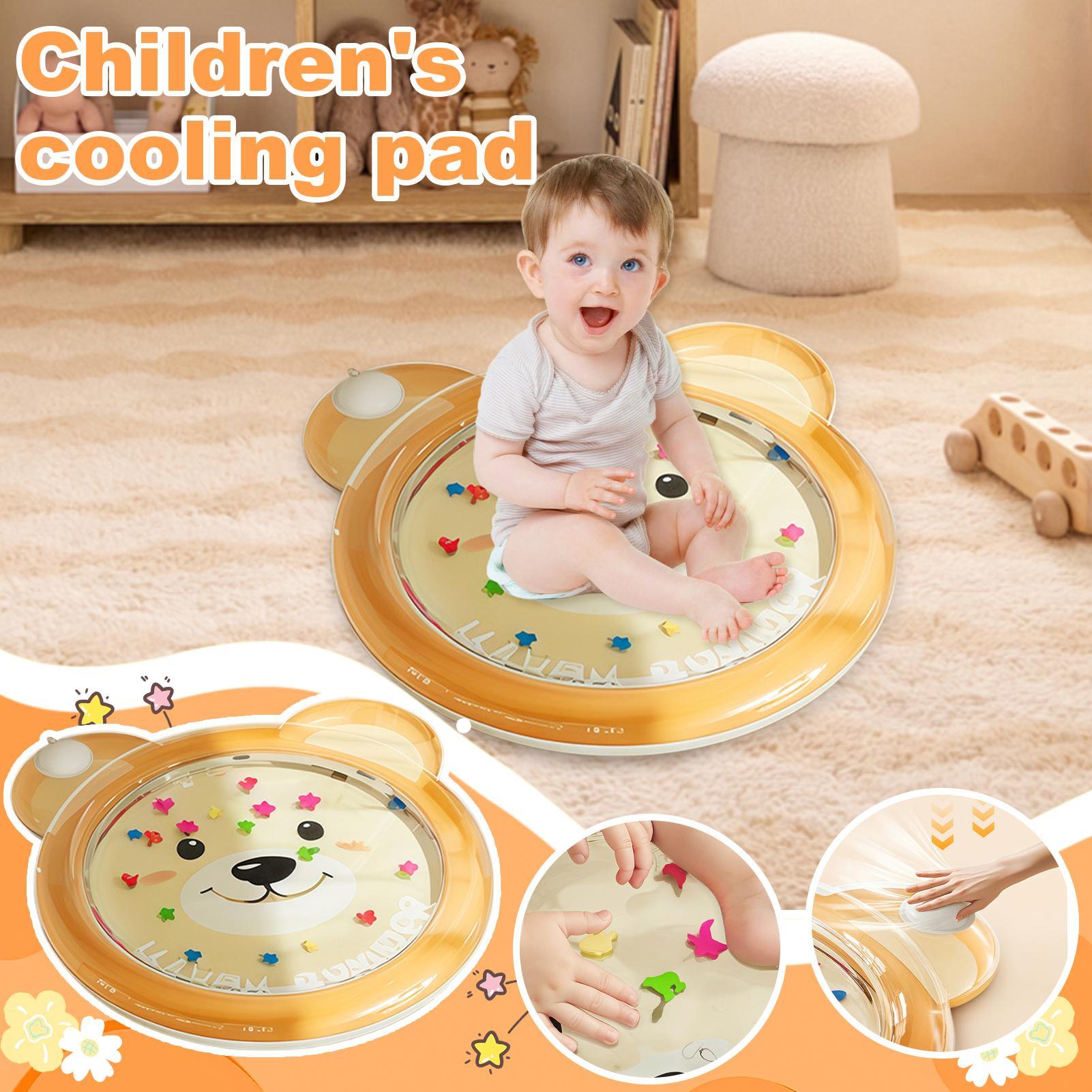 幼児用インフレータブルベビーウォーターマット感覚遊びパッド、 - Baby Nursery Water のレビューと価格
