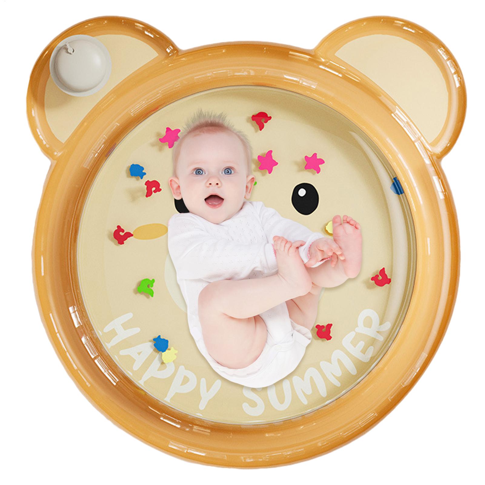 幼児用インフレータブルベビーウォーターマット感覚遊びパッド、 - Baby Nursery Water のレビューと価格