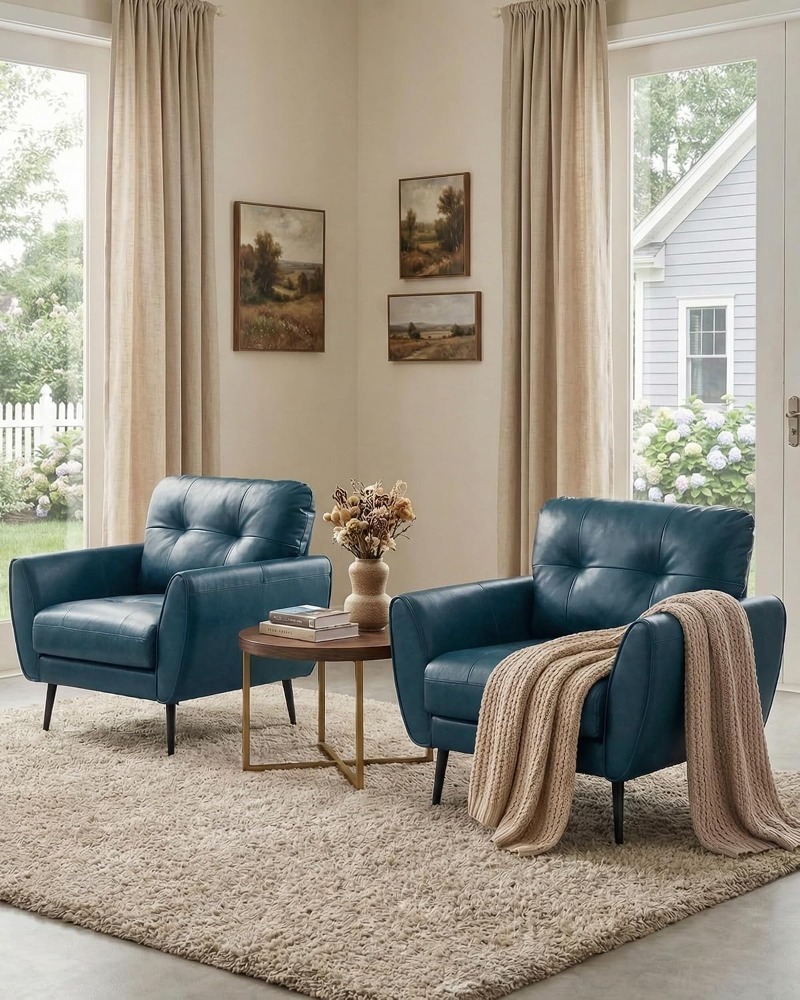TYBOATLE アクセントチェア 2脚セット、快適なモダン - Baby Nursery Rocking Chair のレビューと価格