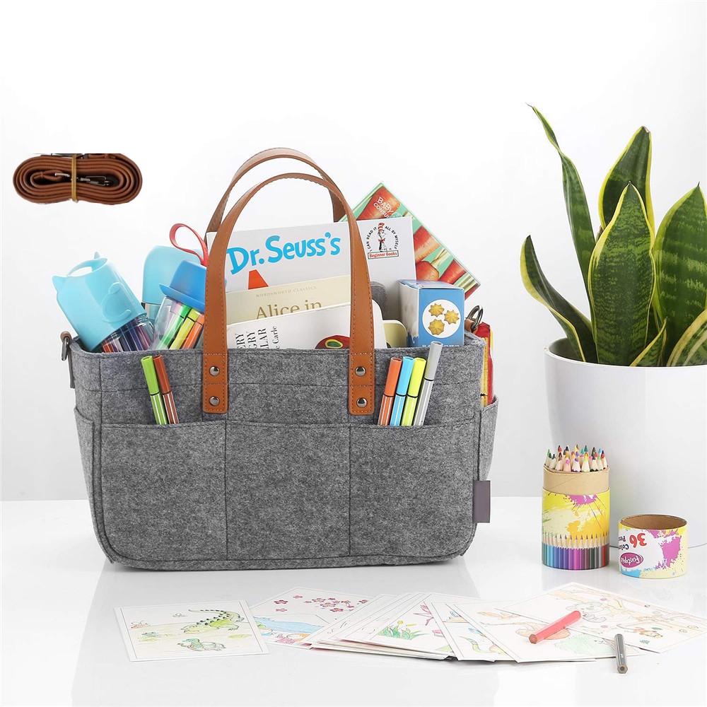 ベビーカーフェルト収納バスケット,ベビー保育園オーガナイザー - Baby Nursery Handles のレビューと価格