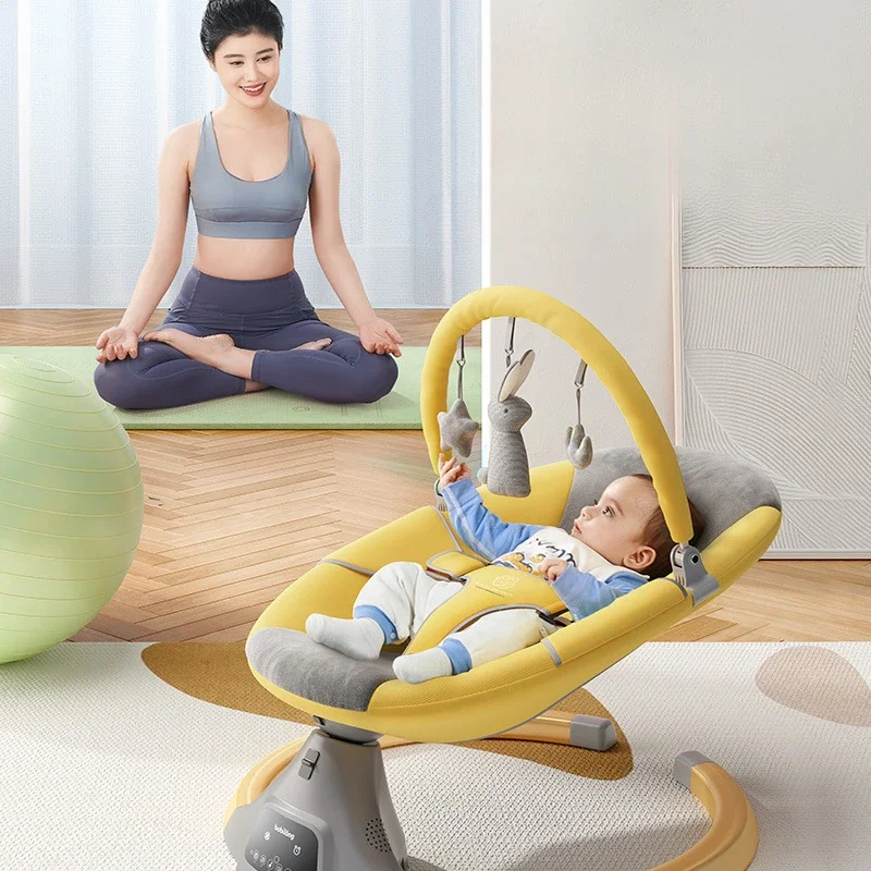 ベビーロッキングベッド、子供用ロッキングチェア、スージングチ - Baby Nursery Rocking Chair のレビューと価格