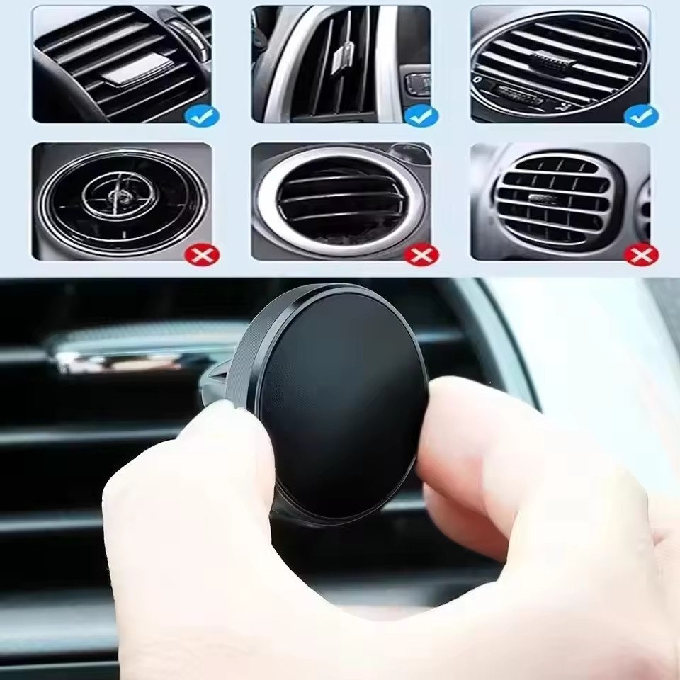 磁気式車載スマホホルダー エアコン吹き出し口用 スマートフォ - Mobile Hanger Arm のレビューと価格