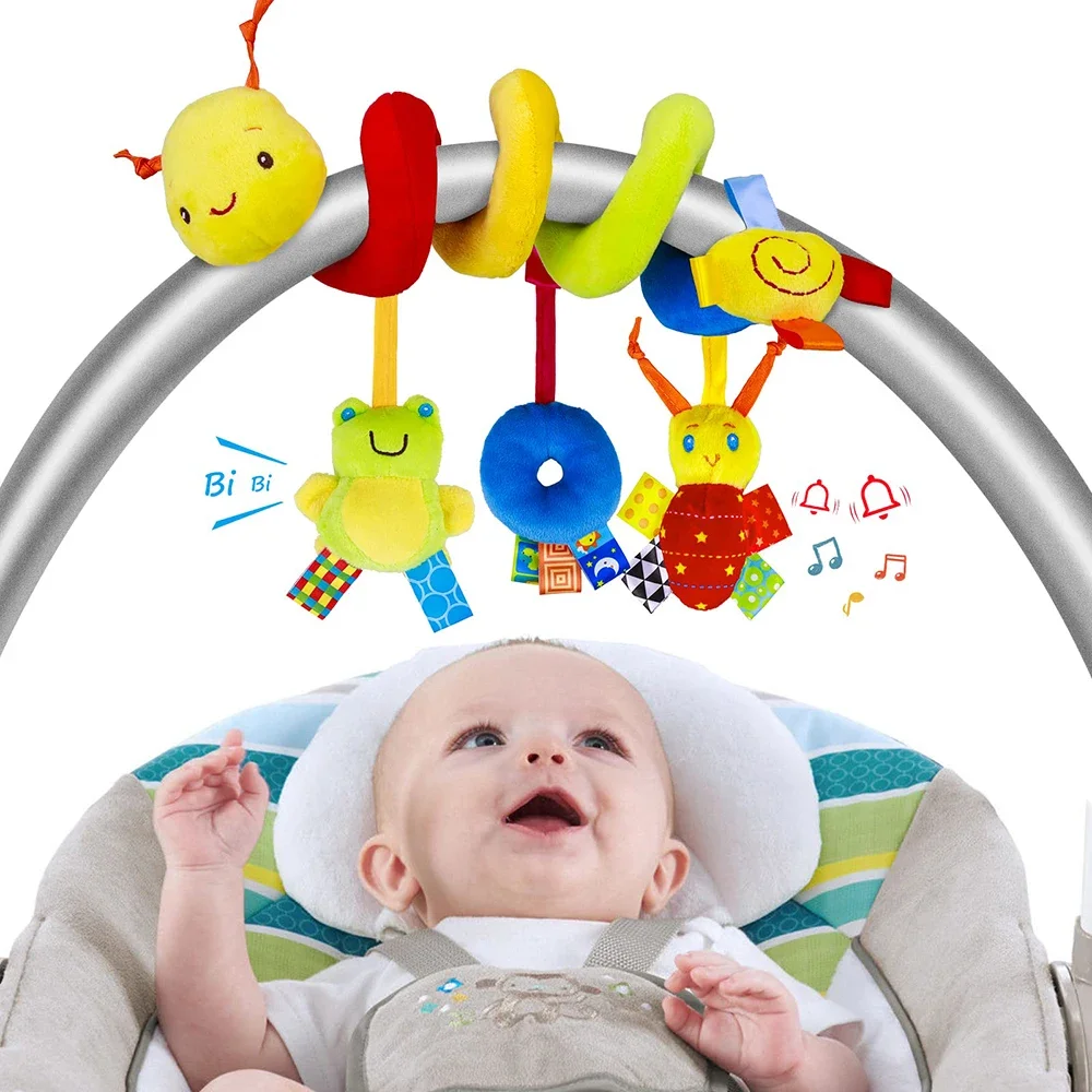 スパイラルベビーカーおもちゃ 新生児ぬいぐるみ 吊り下げ式ベ - Baby Nursery Mobile のレビューと価格