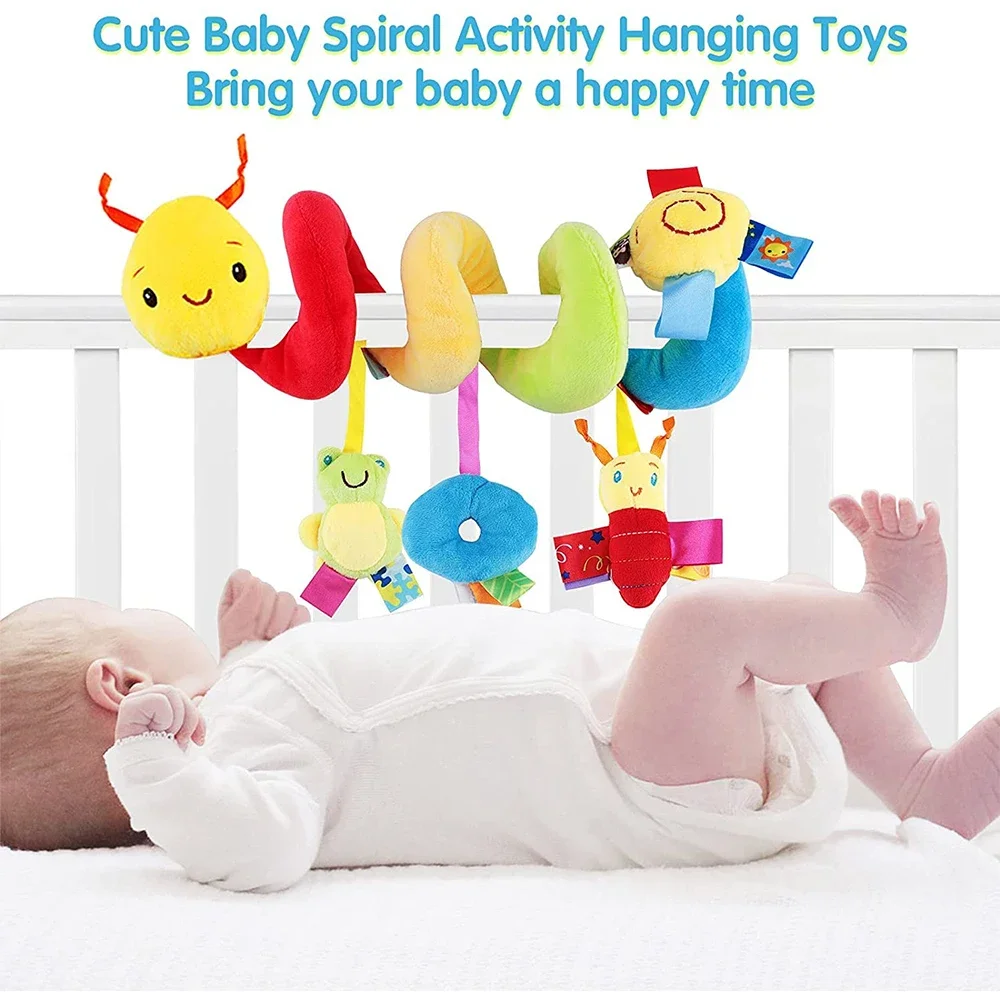 スパイラルベビーカーおもちゃ 新生児ぬいぐるみ 吊り下げ式ベ - Baby Nursery Mobile のレビューと価格