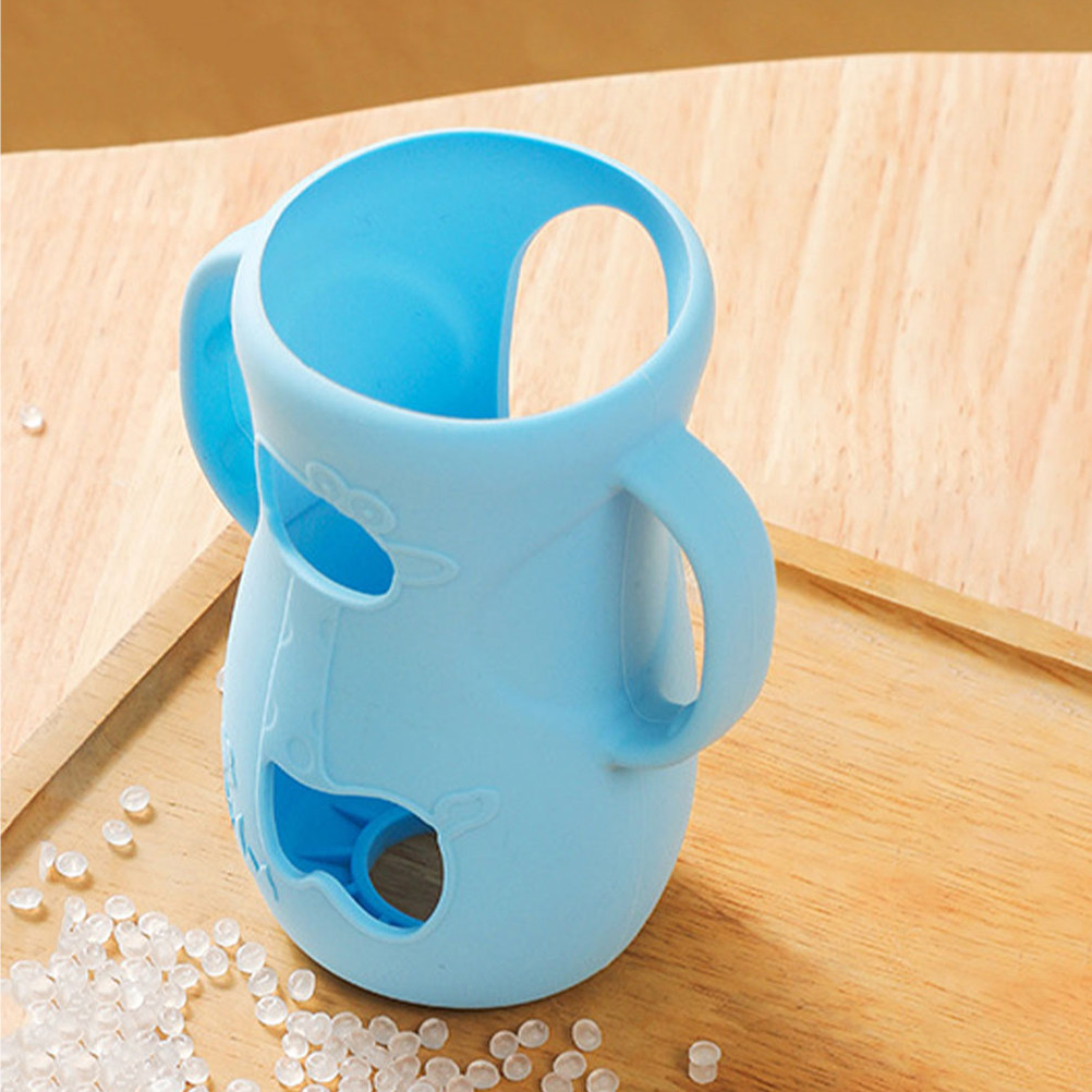 3個入り シリコン製 ベビーボトルカバー かわいいデザインで - Baby Nursery Handles のレビューと価格