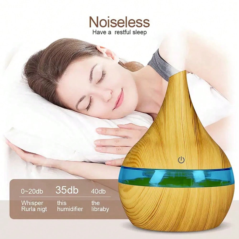 USBエッセンシャルオイルディフューザー（リモコン付き）、3 - Humidifier Nursery Quiet のレビューと価格
