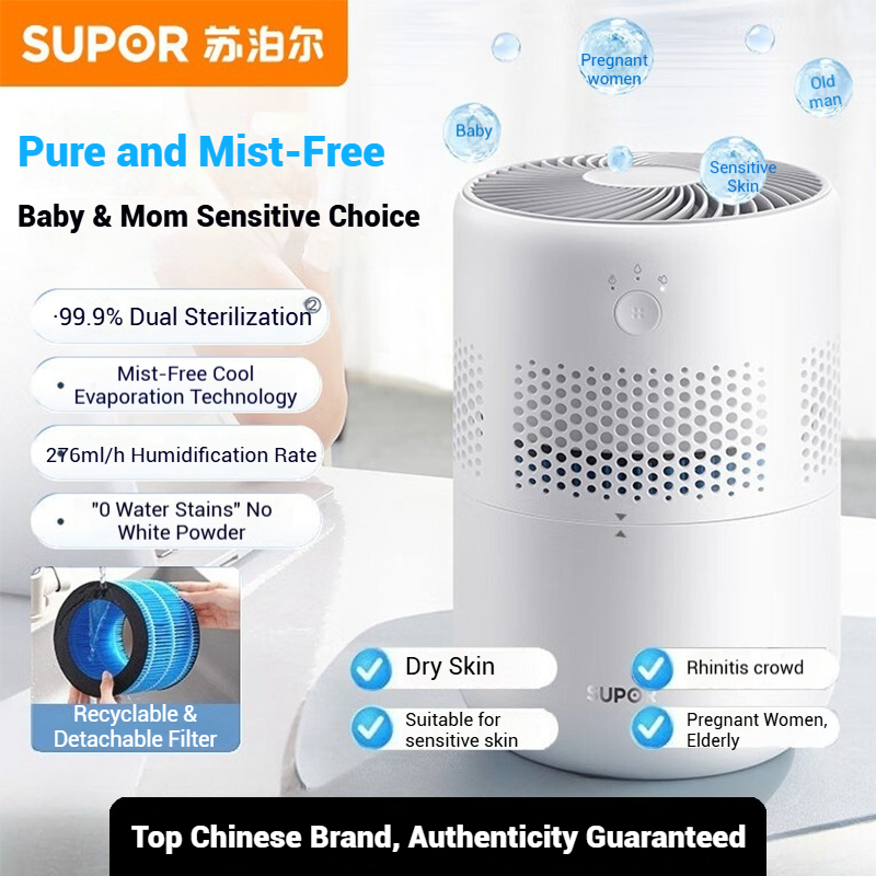 ミストフリークールミスト加湿器 – 2.5Lタンク付き超音波 - Humidifier Nursery Quiet のレビューと価格