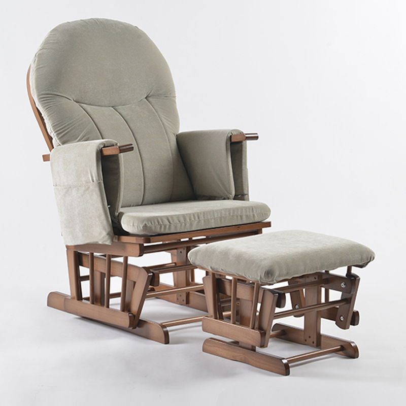 モダンなグライダークッション付きマタニティママ用ナーサリーチ - Baby Nursery Glider Chair のレビューと価格