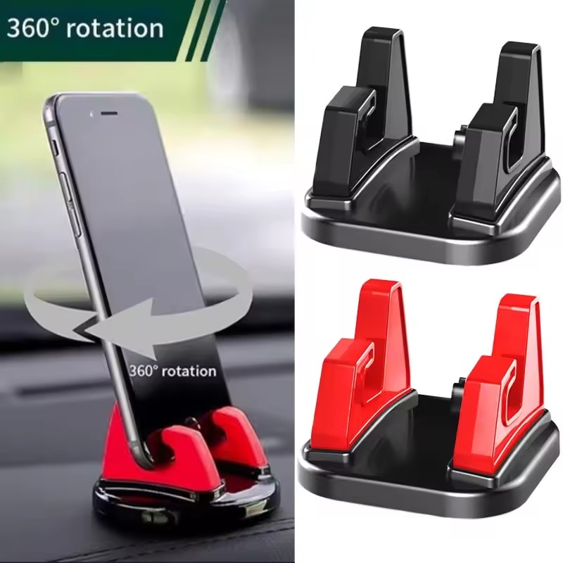360 度回転車の携帯電話ホルダーダッシュボード粘着ユニバー - Mobile Hanger Arm のレビューと価格