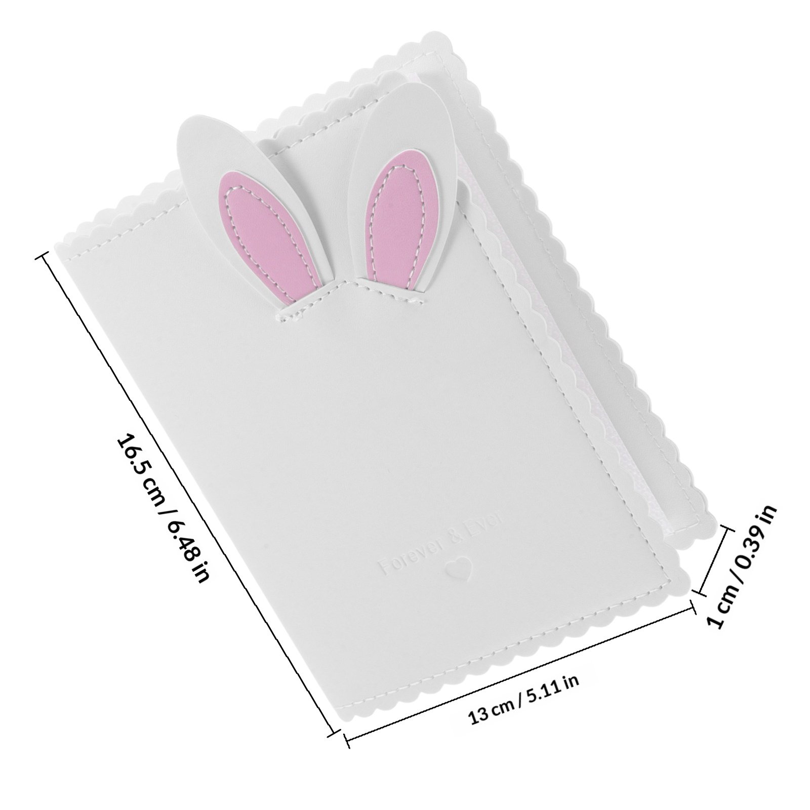 かわいいミニバニーフォトアルバム小さなポータブルカードブック - Baby Bookshelf Small のレビューと価格