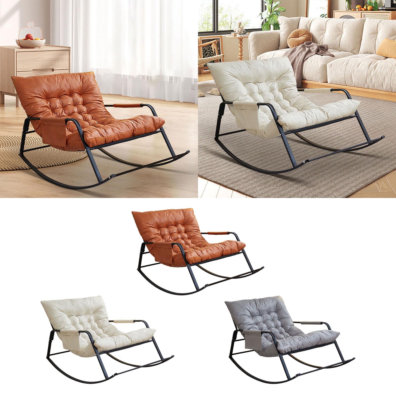 背もたれ付きロッキングチェア、取り外し可能なシートクッション - Baby Nursery Rocking Chair のレビューと価格