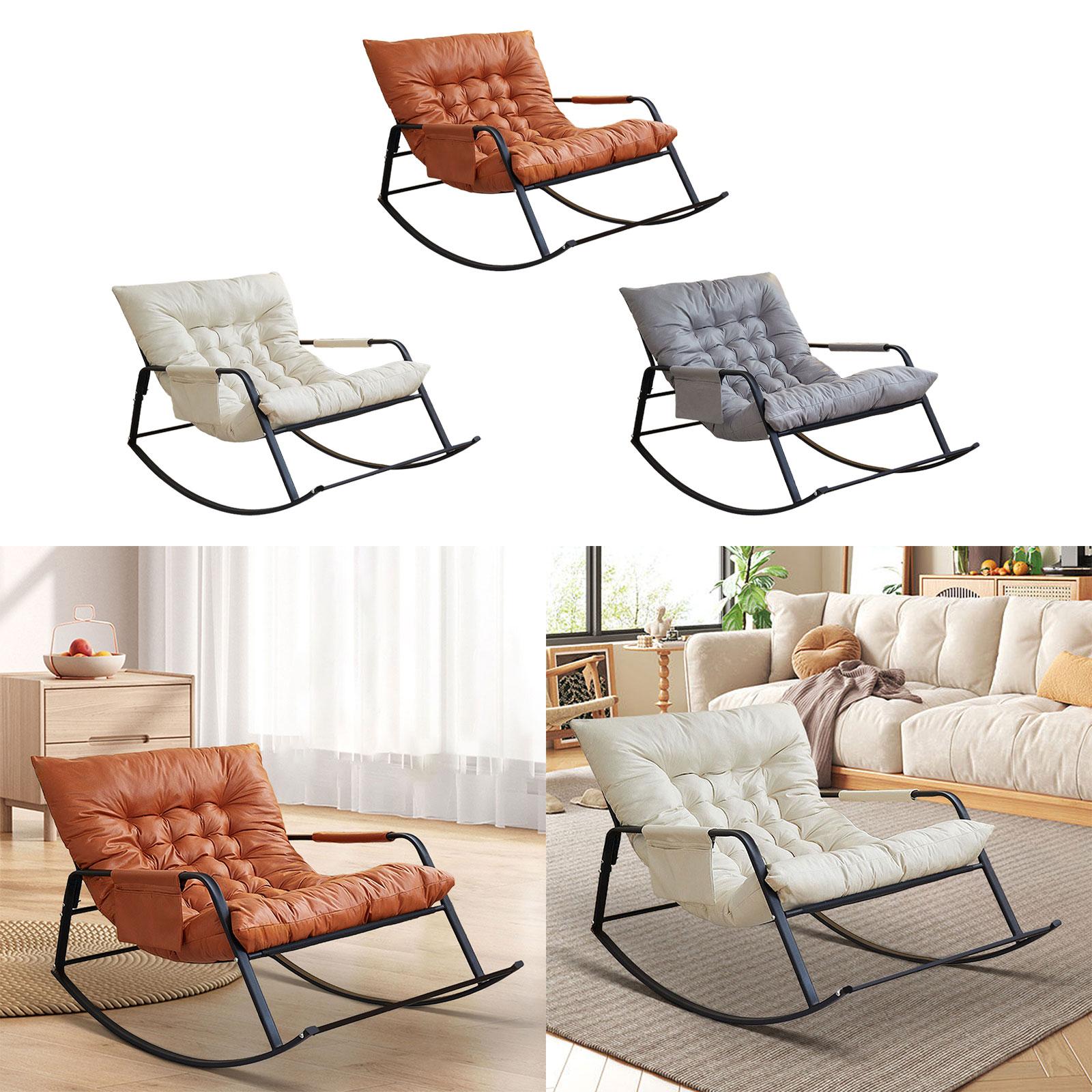 背もたれ付きロッキングチェア、取り外し可能なシートクッション - Baby Nursery Rocking Chair のレビューと価格