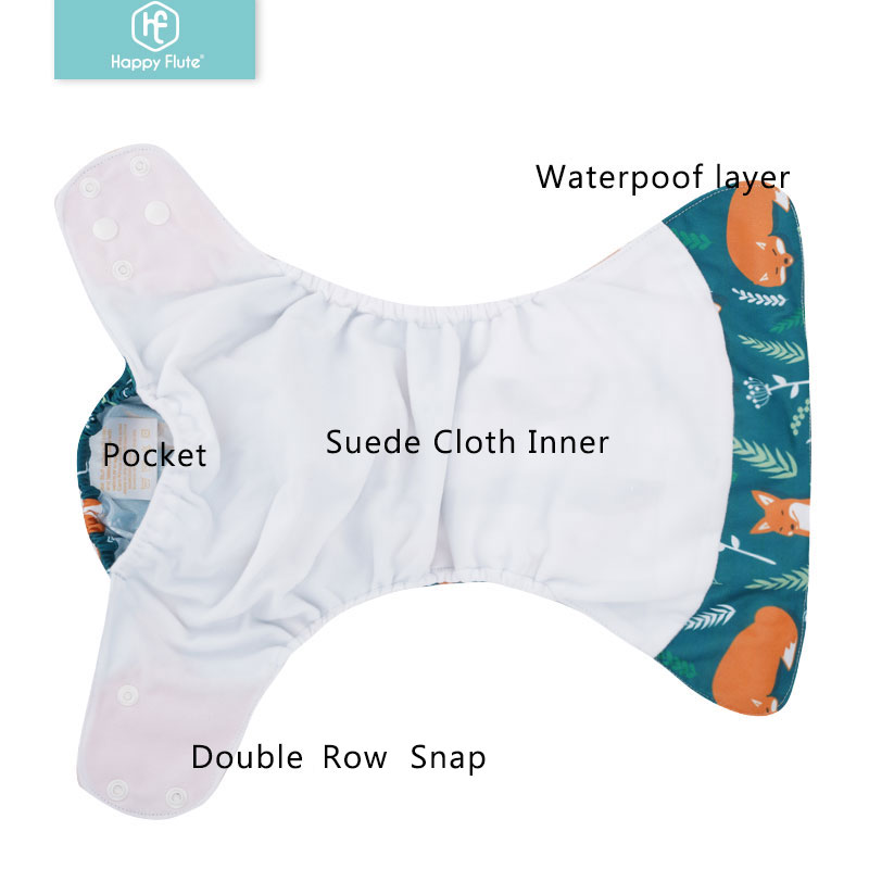 Happyflute 2023 4ピース/セット洗えるエコフ - Diaper Pail Odor のレビューと価格