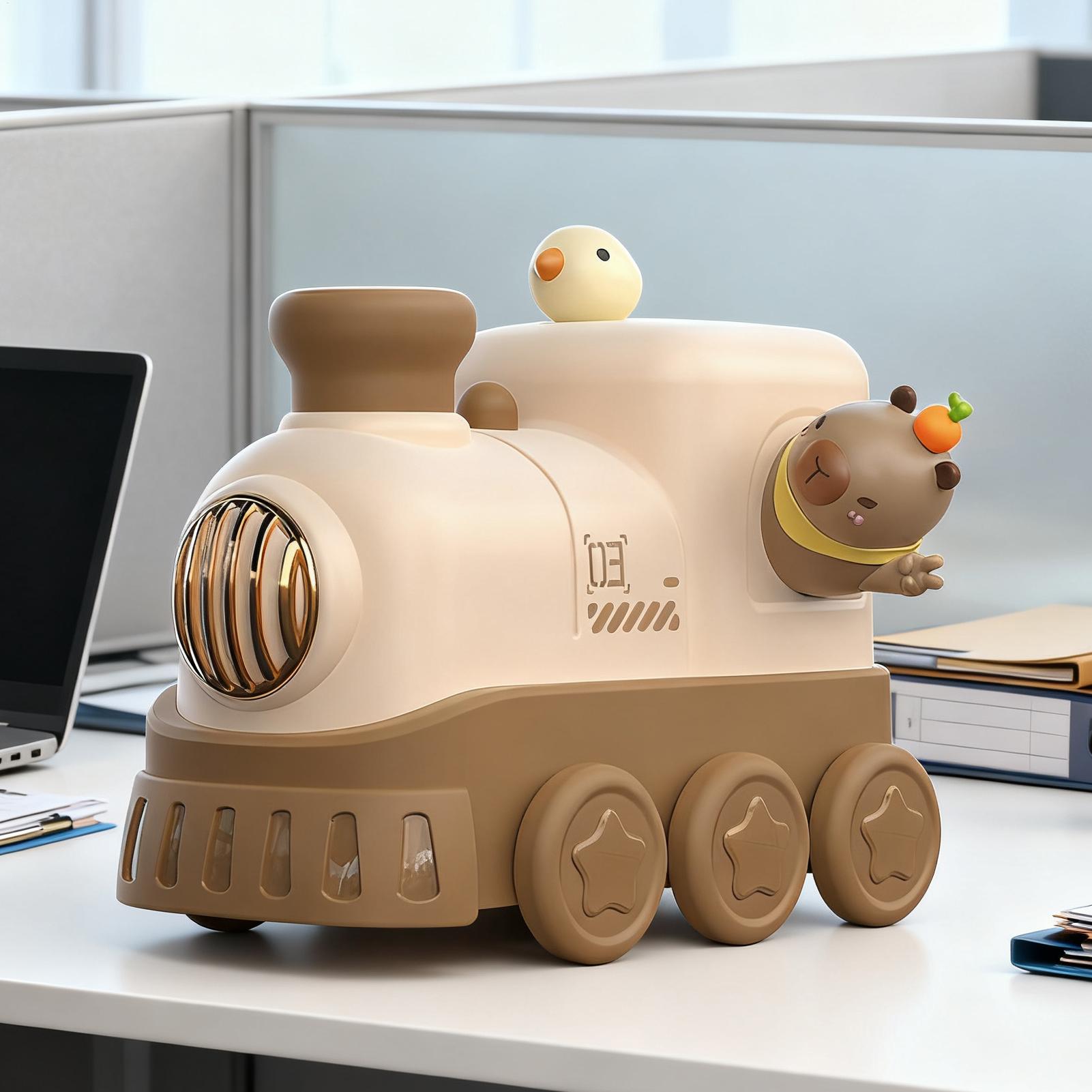 ベビー加湿器クール静かな電車デザイン清浄機 300 ミリリッ - Humidifier Nursery Quiet のレビューと価格