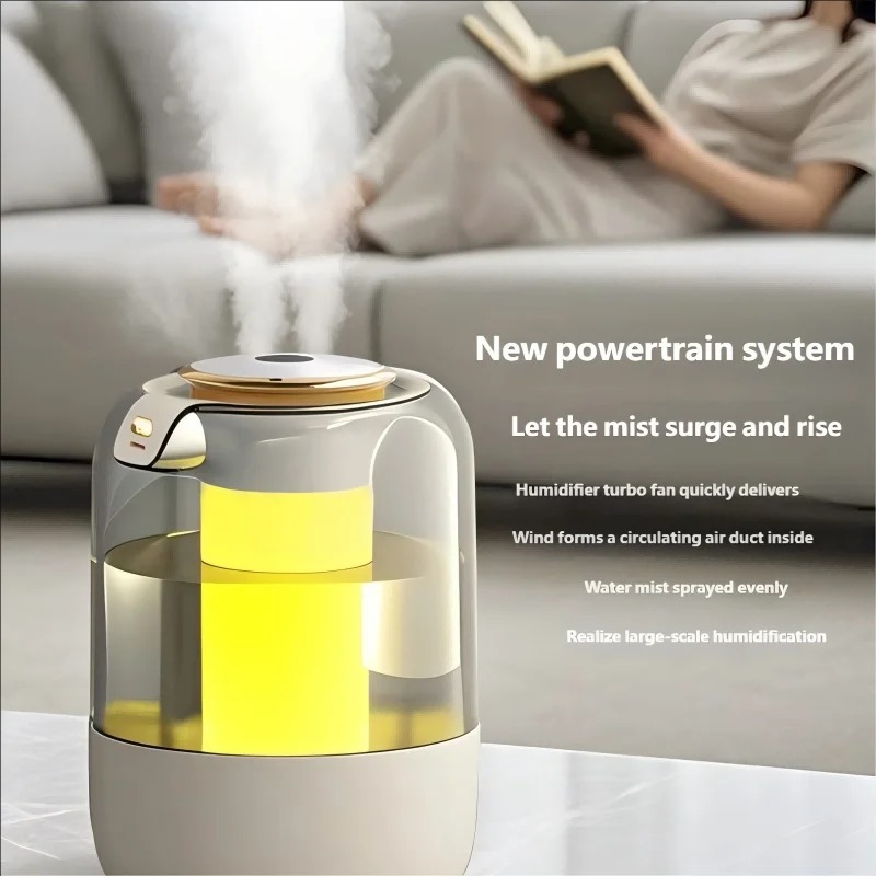 2025年新型 5L 大型 超音波式 静音 クールミストスプ - Humidifier Nursery Quiet のレビューと価格