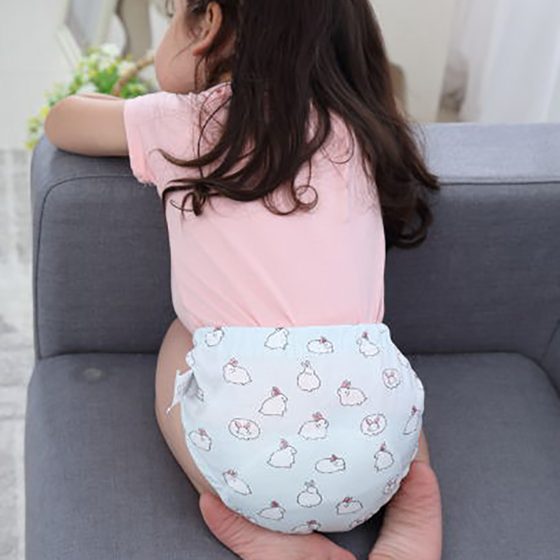 新しい赤ちゃん防水トレーニングパンツかわいい綿ベビーおむつ幼 - Diaper Pail Odor のレビューと価格
