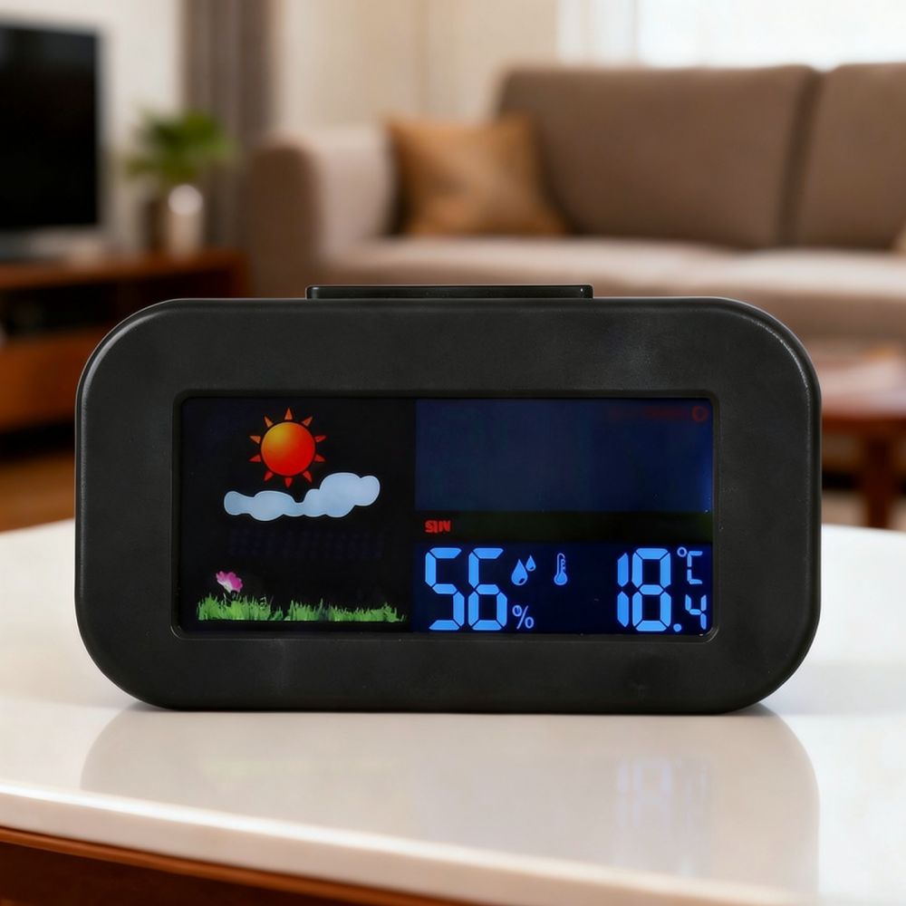 デジタル温湿度計、アラーム機能付き、室内用、磁石で固定できる - Baby Nursery Temperature のレビューと価格
