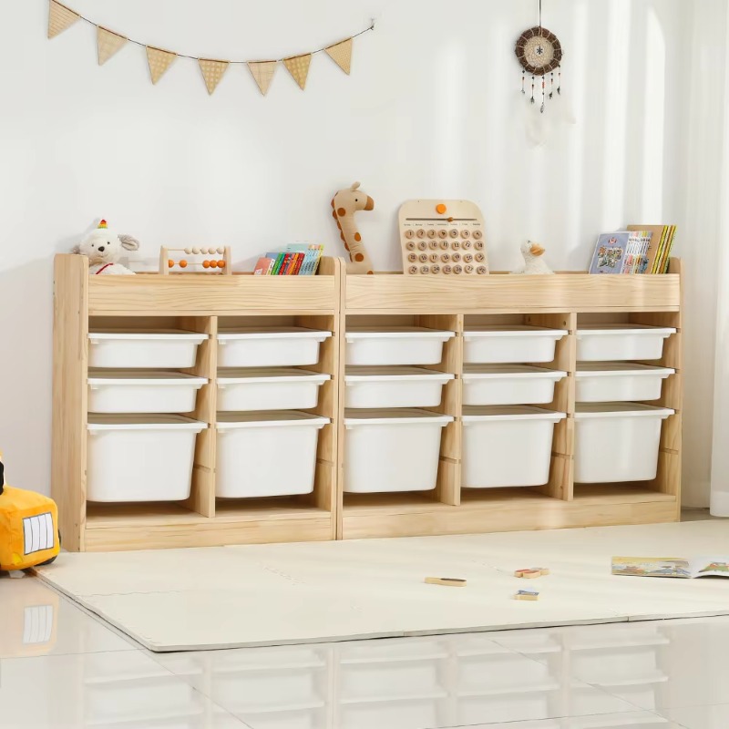 子供用おもちゃ収納棚 リビングルーム ベビーおもちゃ収納 デ - Baby Nursery Bookshelf のレビューと価格