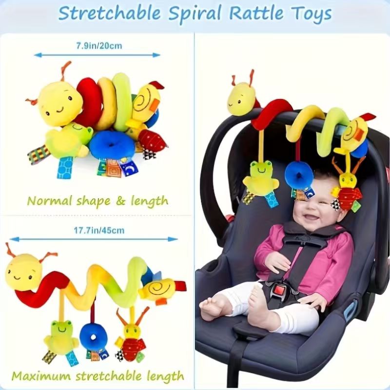 かわいい蜂の吊り下げおもちゃ、ベビーベッドモバイルや車の装飾 - Baby Nursery Mobile のレビューと価格
