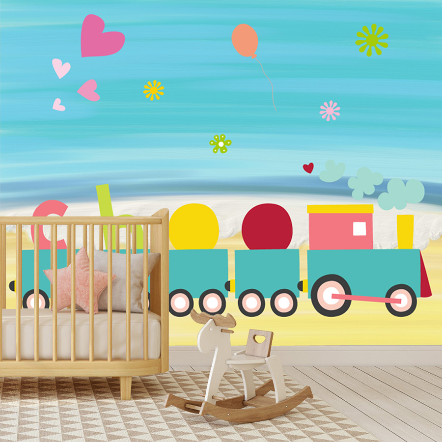 リビングルーム、子供部屋、ベビーベッド、ソファの壁画に簡単に - Baby Nursery Water のレビューと価格