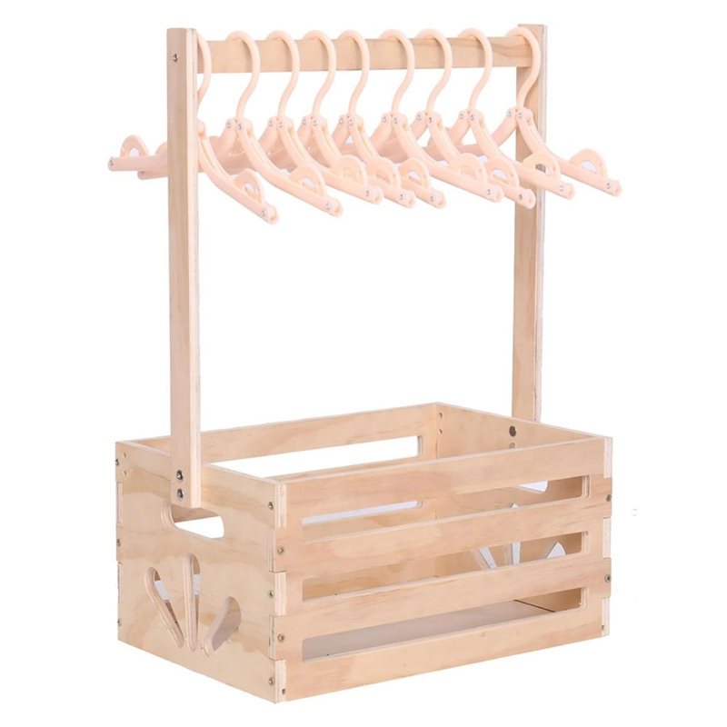 木製ベビーシャワーギフトバスケット（ハンドル付き）、ベビー収 - Baby Nursery Handles のレビューと価格