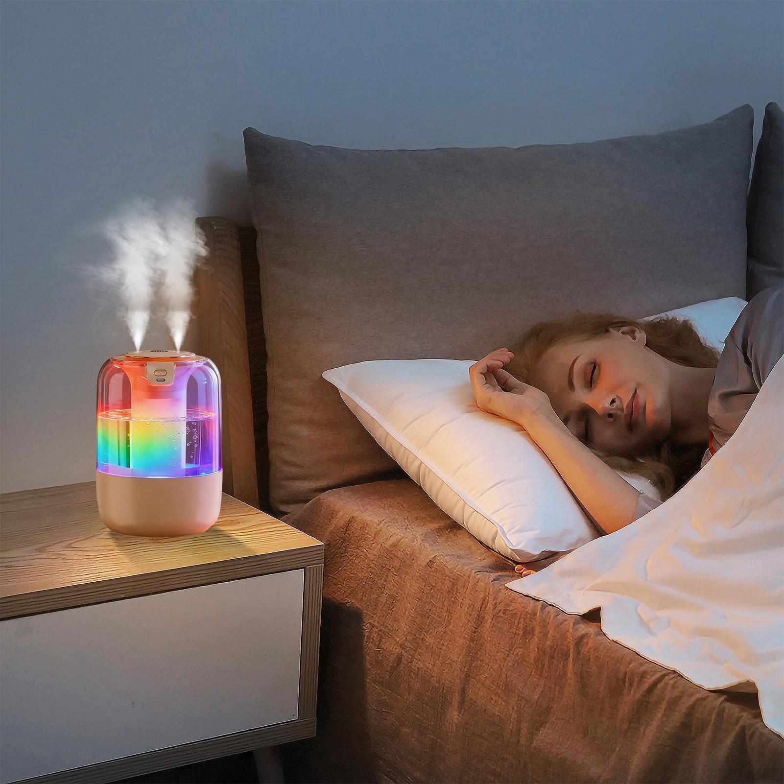 寝室用加湿器 ナイトライト付き 赤ちゃん用静かな加湿器 調整 - Humidifier Nursery Quiet のレビューと価格