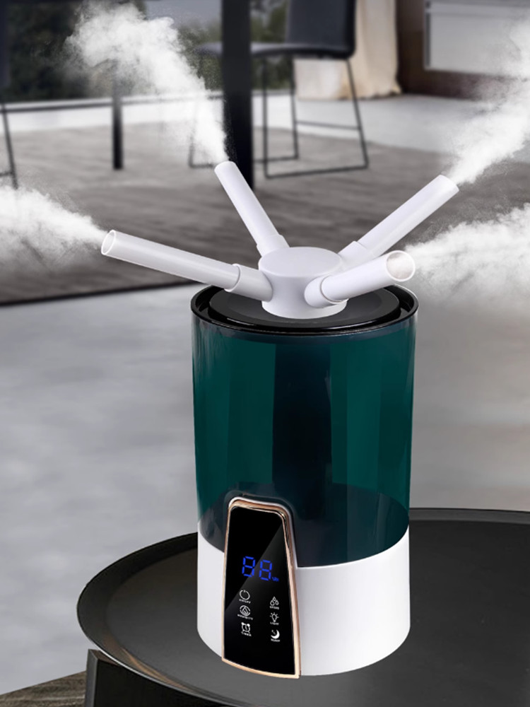 超音波クールミスト加湿器、4L大容量、広い寝室用、超静音動作 - Humidifier Nursery Quiet のレビューと価格