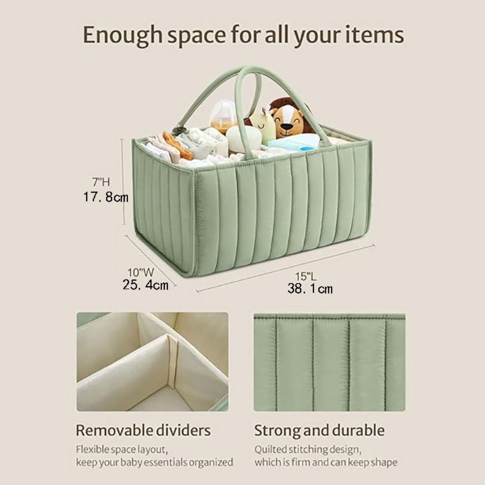 大容量ベビーおむつ収納バッグポータブルハンドルベビーワイプオ - Baby Nursery Handles のレビューと価格