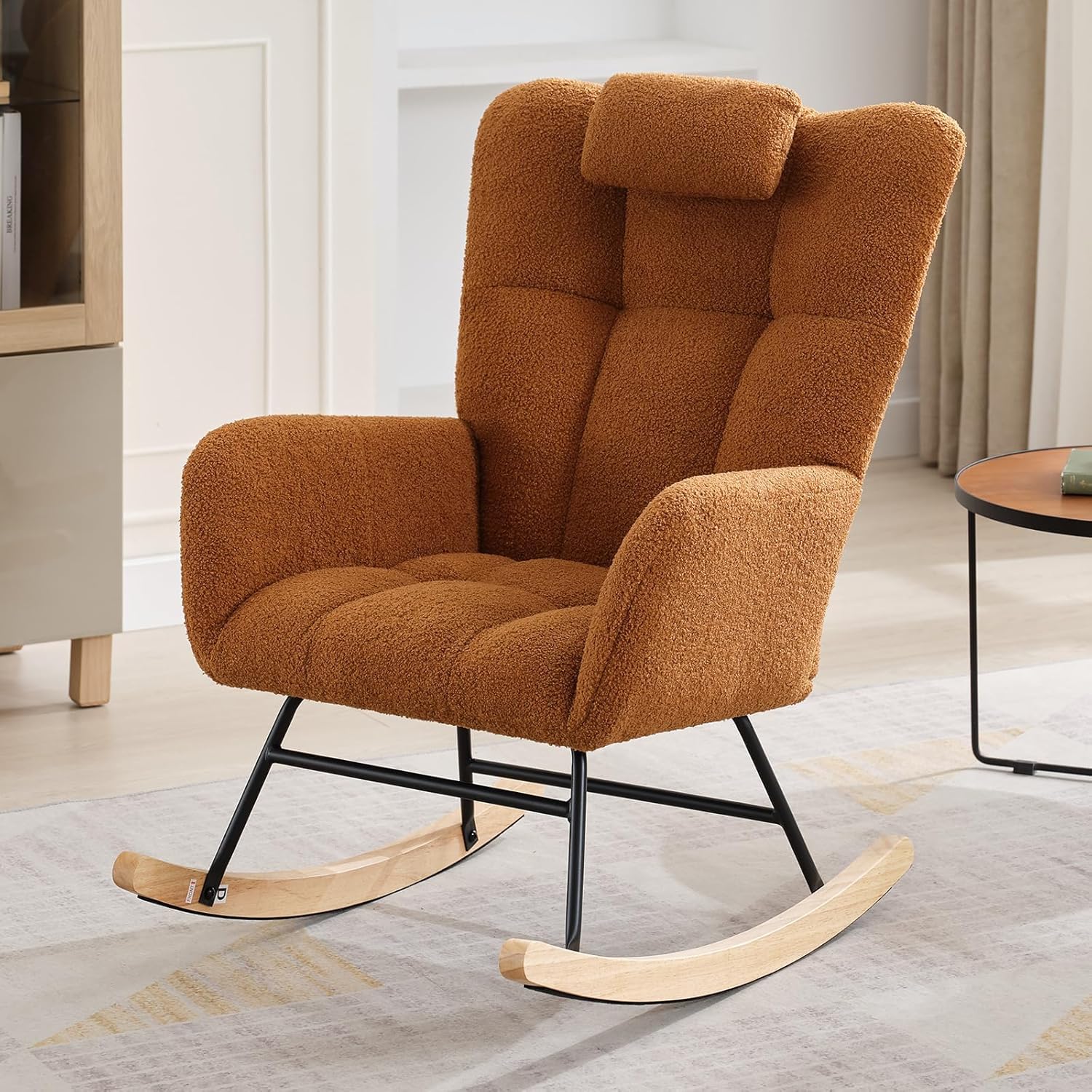 テディグライダーロッカー保育園用授乳椅子 大人用コンパクト省 - Baby Nursery Rocking Chair のレビューと価格