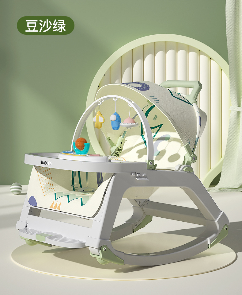 環境に優しいポータブル多機能2-in-1ベビーロッキングチェ - Baby Nursery Rocking Chair のレビューと価格