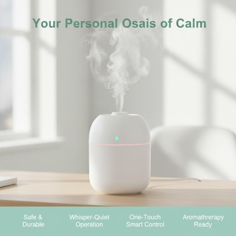 ポータブル加湿器 超静音 大容量 ナノミスト噴霧器 子供部屋 - Humidifier Nursery Quiet のレビューと価格