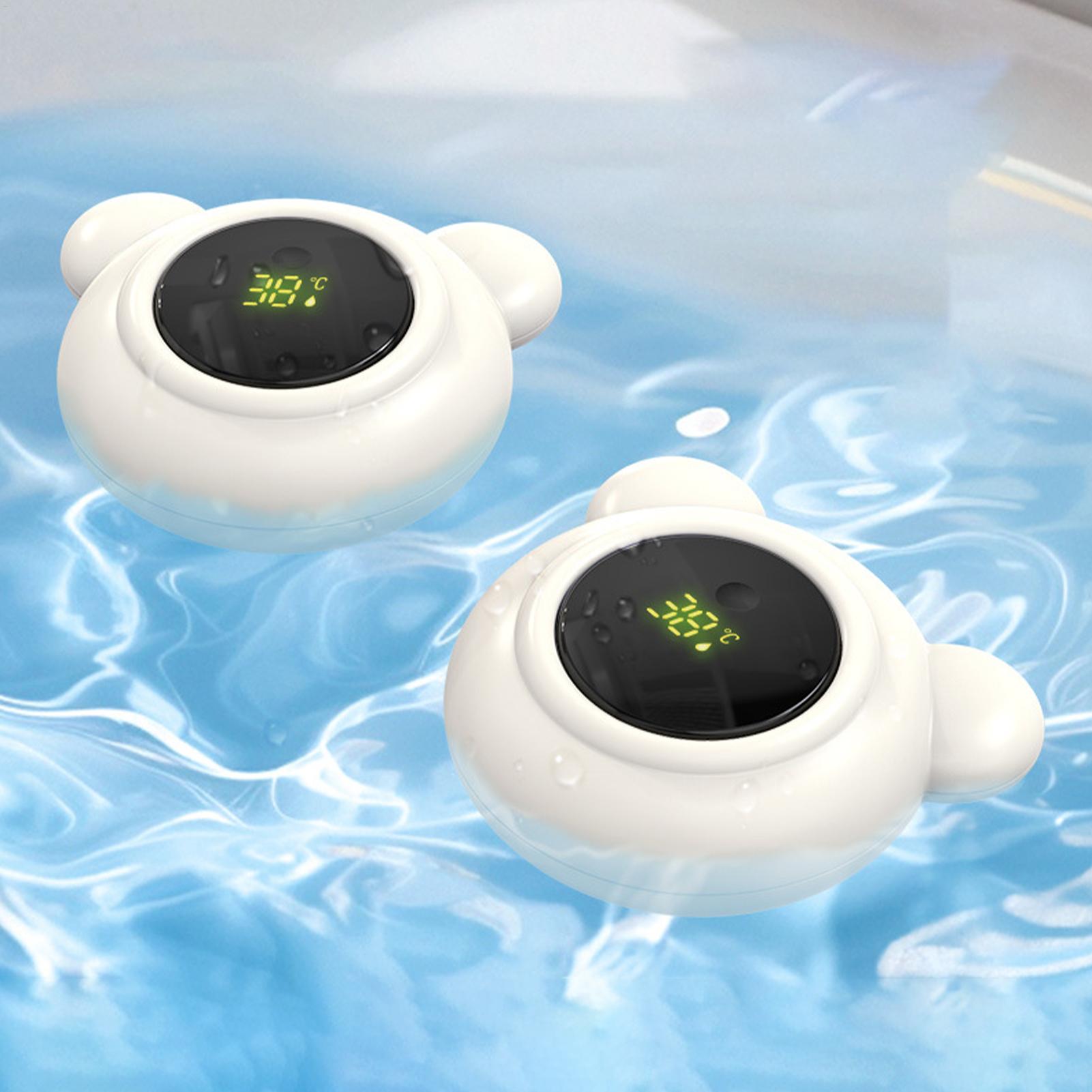 バス温度計 ベビーデジタル安全バス水温計 LEDディスプレイ - Baby Nursery Water のレビューと価格